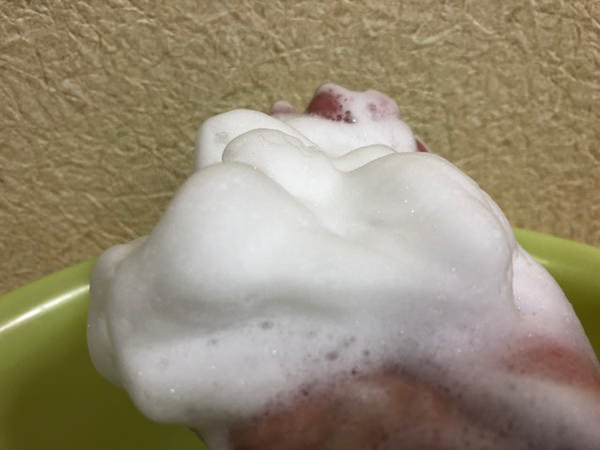 ユニマットリケン 日本製 馬油石鹸の泡